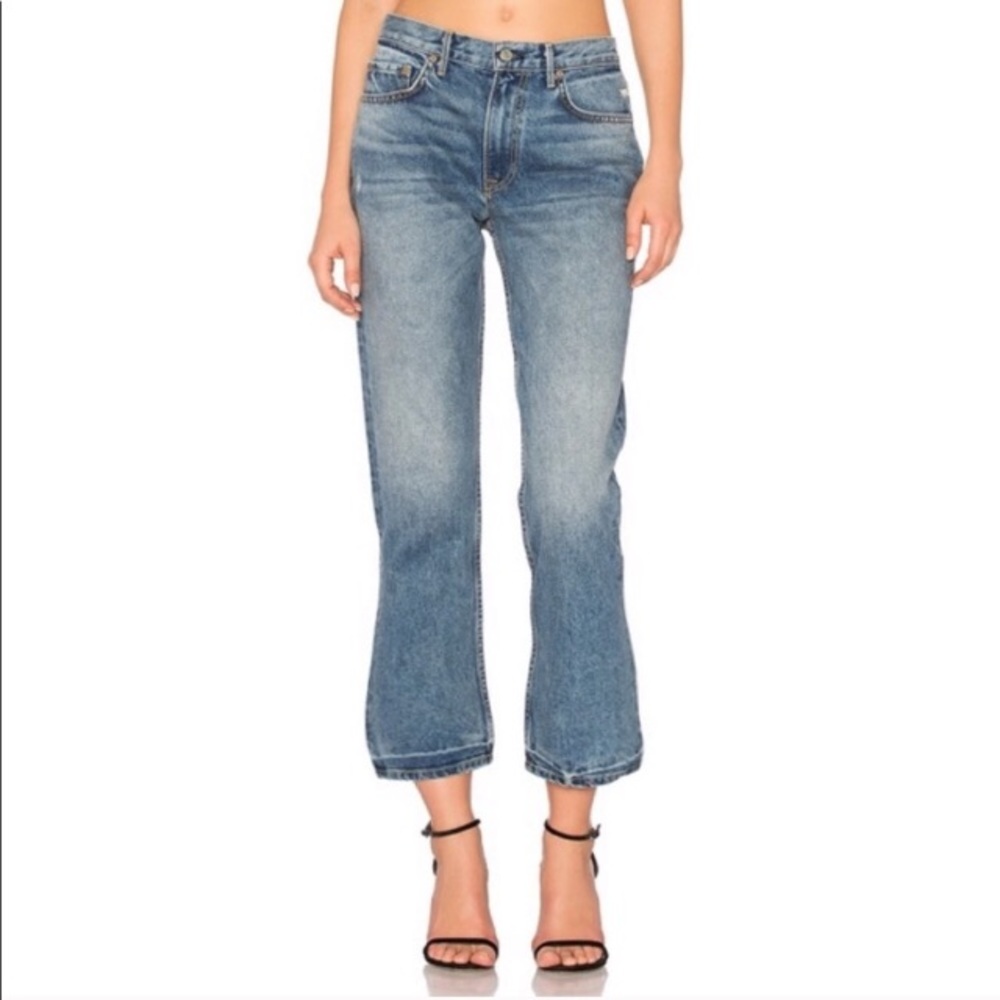 New GRLFRND Linda Cropped Jeans